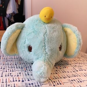 Super Soft Light Blue Elephant Plushie